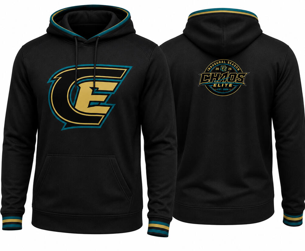 Black CE Hooded Fleece