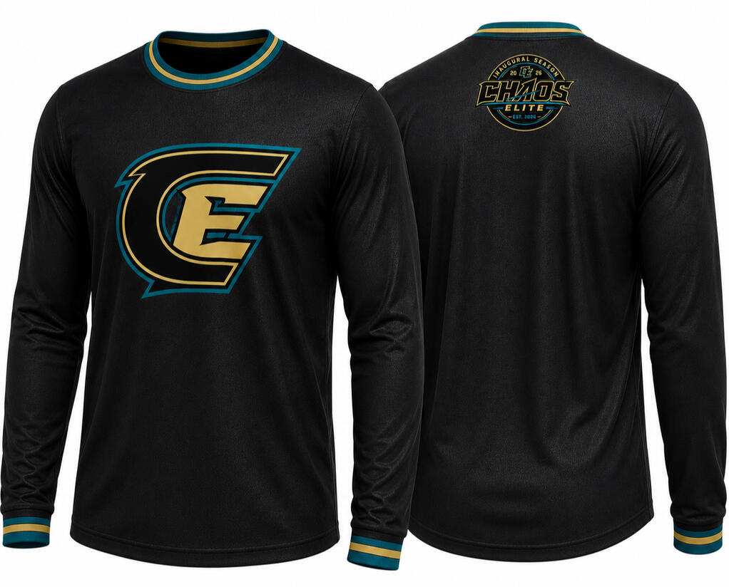 Black CE Long Sleeve Tee